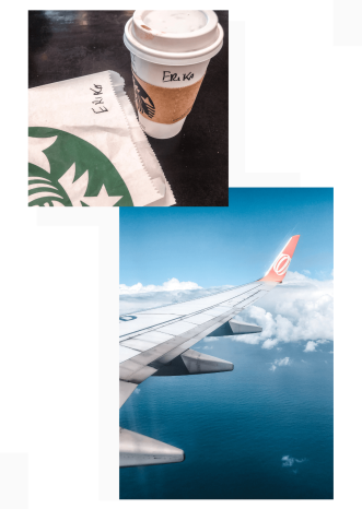 Café + Avião